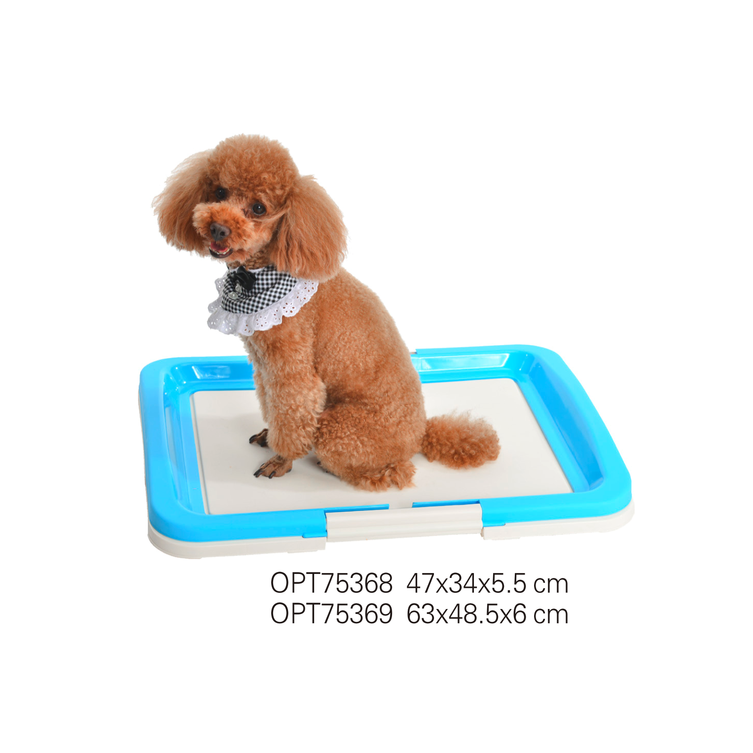 OPT75368-OPT75369 Plastic tiems dog toilet