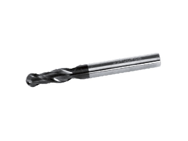 Solid carbide ball end milling cutter
