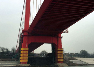 武汉鹦鹉洲长江大桥防撞保护项目