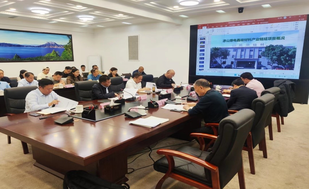 Liangshan Government of the People's Republic of China held a forum on Investment Agreement and project landing of Nabi silicon materials