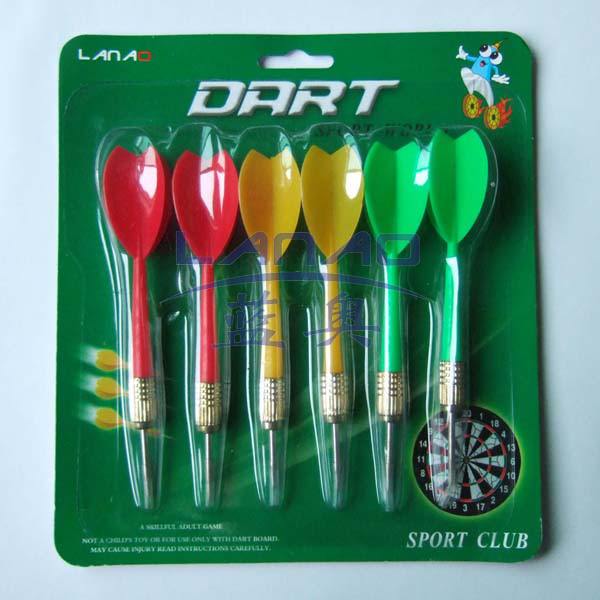 6x4g metal darts set