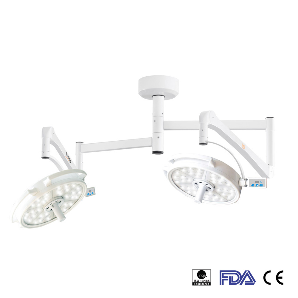KD-2072D-2 500：吸顶式双头手术照明灯主图