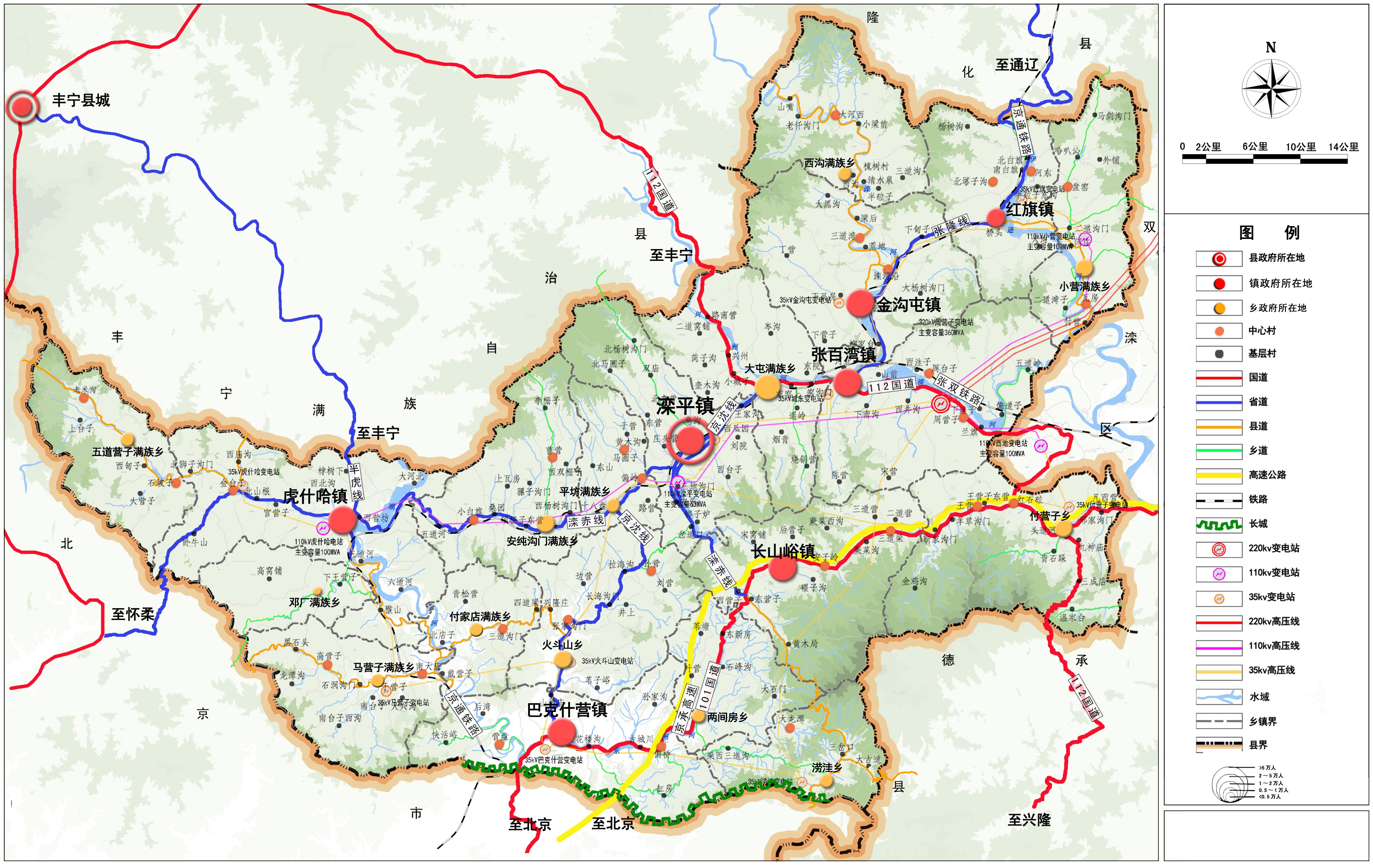 滦平县乡镇国土空间规划和村庄规划