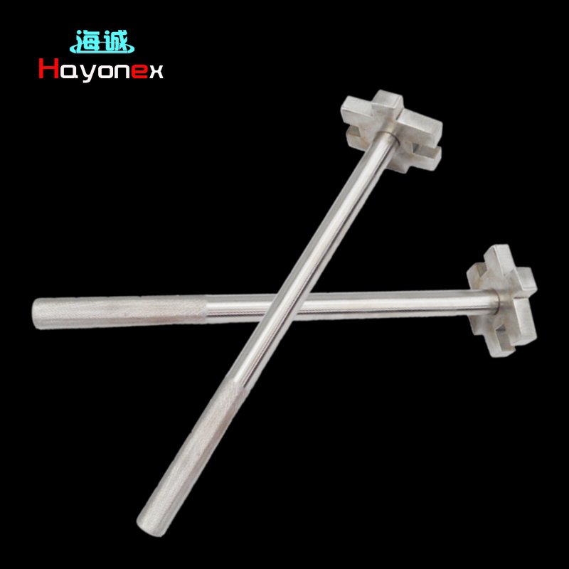 Anti-magnetic single head barrel wrench HY3116A