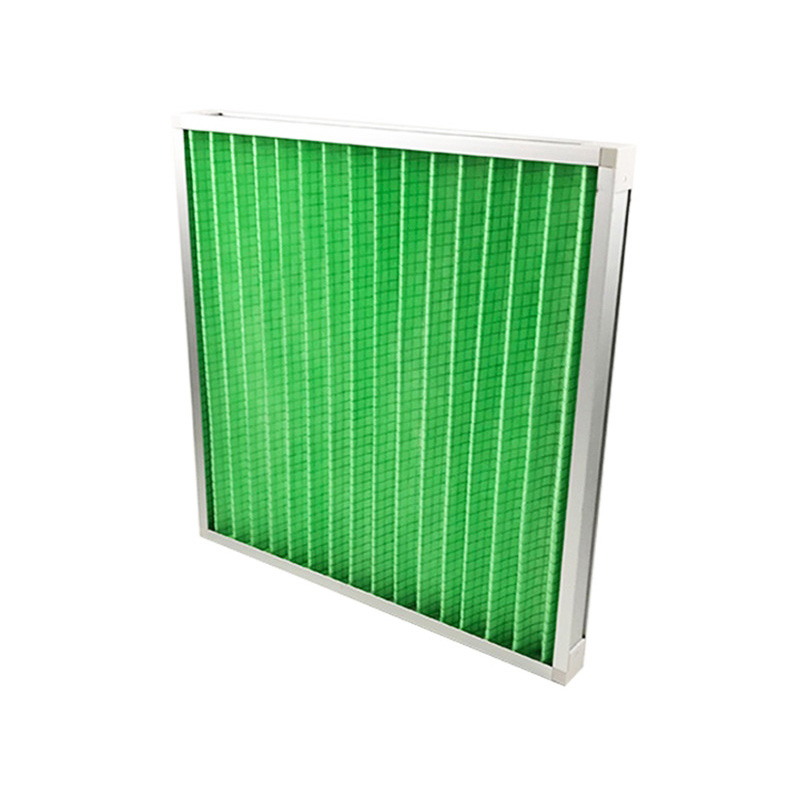 G4 plate-type aluminum frame folding dust filter