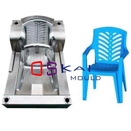 PP Big Armrest Chair Injection Mold