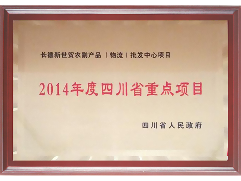 2014年度四川省重点项目