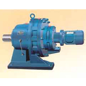 Double-stage horizontal cycloid pinwheel reducer