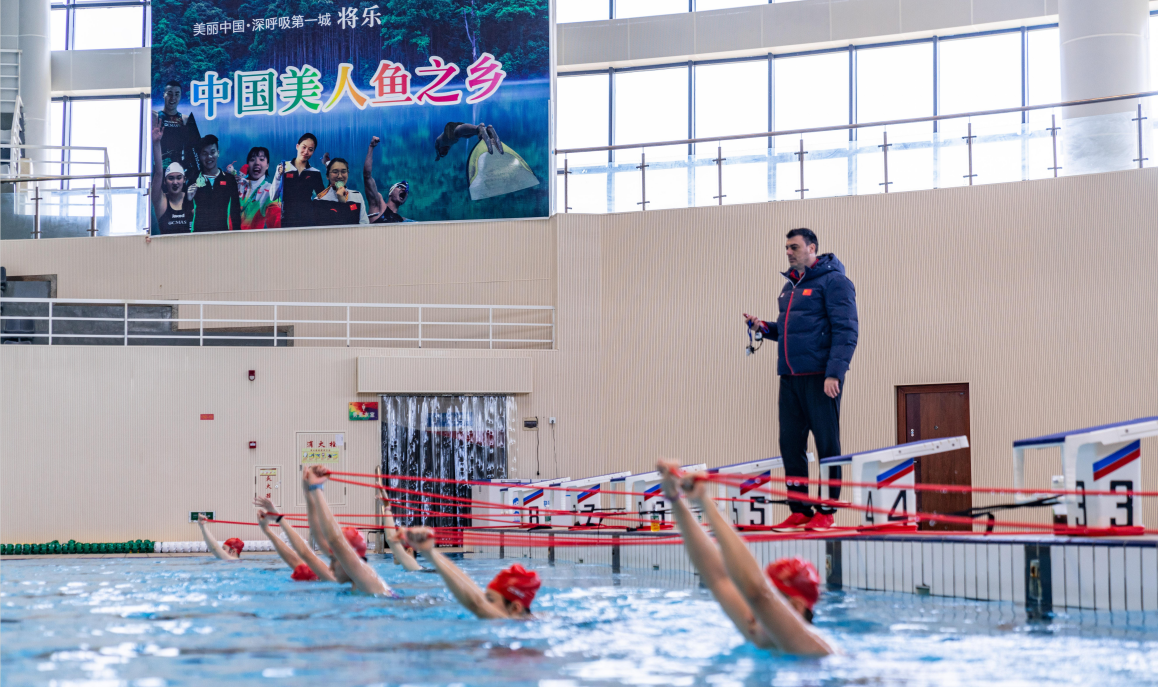 2020中国女子水球队备战东京奥运会集训
