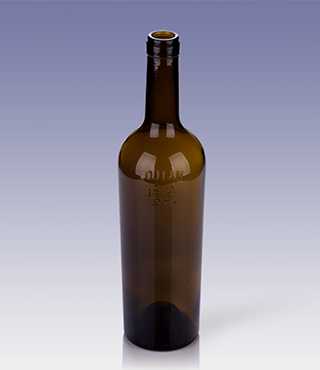 770ml brown bordeaux bottle