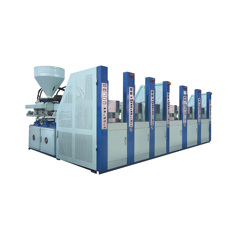 Rubber injection machine 6 stations