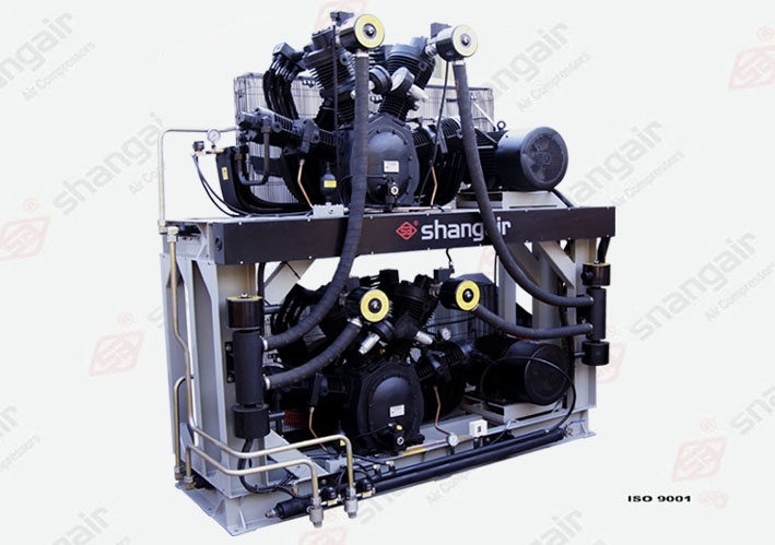 83SW Series Oil Free Middle Pressure Air Compressors (Double-Deck Set)