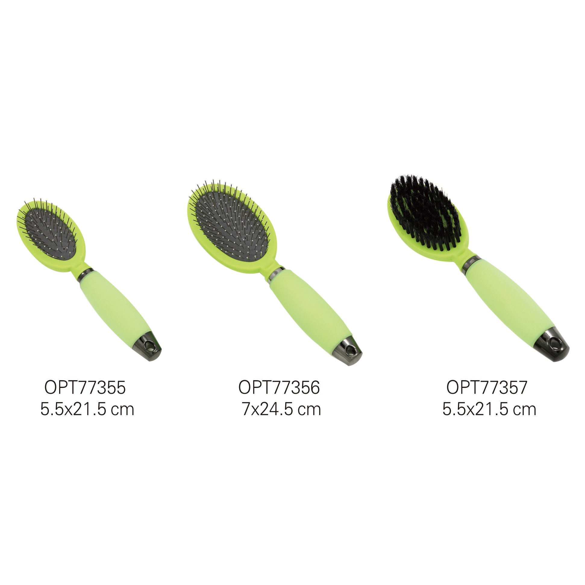 OPT77355-OPT77357 Grooming tools combs & brushes