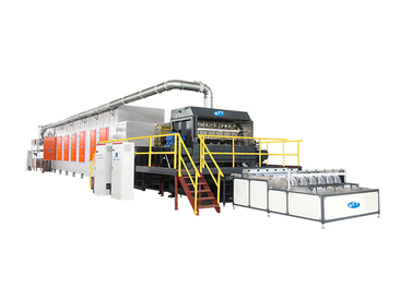Automatic pulp molding tray production line