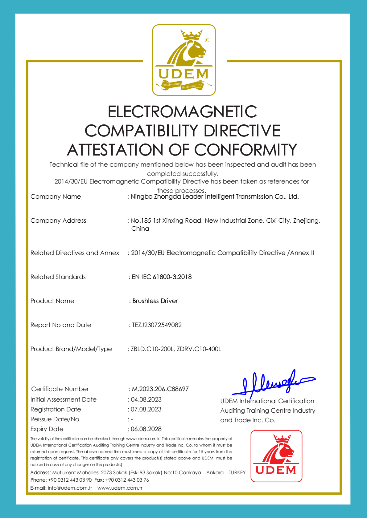 C10系列-CE认证