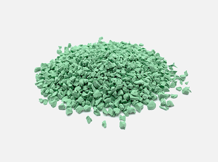 EPDM橡膠顆粒水晶綠 GR-02
