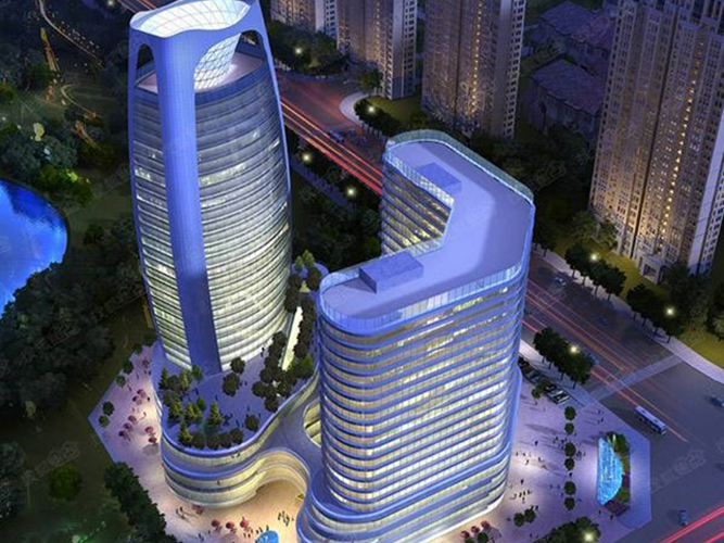 河北最高装配式建筑未来城国际中心项目
