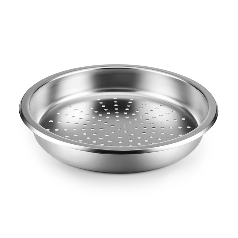 Perforated Round Steel Pan