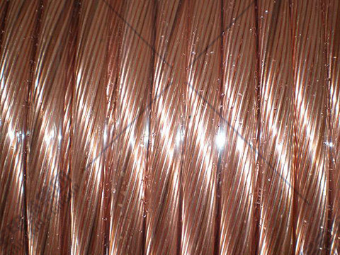 Hard copper stranded conductor