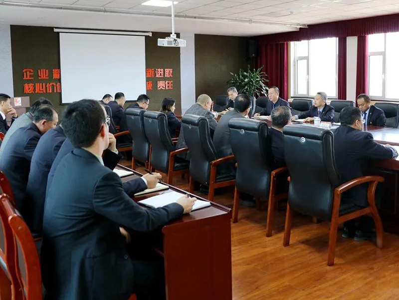 Shanjin Heavy Industry held a summary and promotion meeting of "Starting with new ideas, opening up new prospects" activities