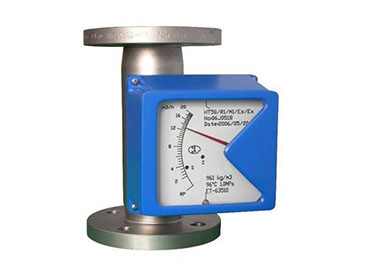 On-site display metal tube rotameter