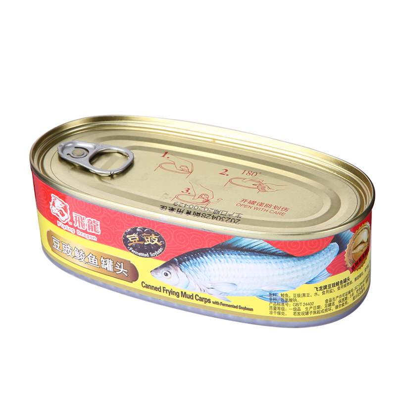 飞龙牌豆豉鲮鱼罐头184克