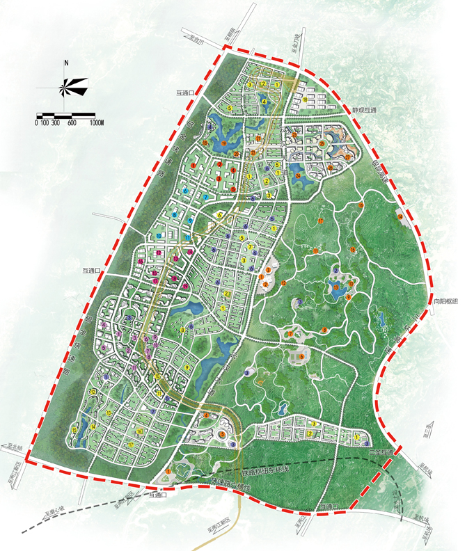 产城融合项目——重庆北碚区产城融合概念策划与规划