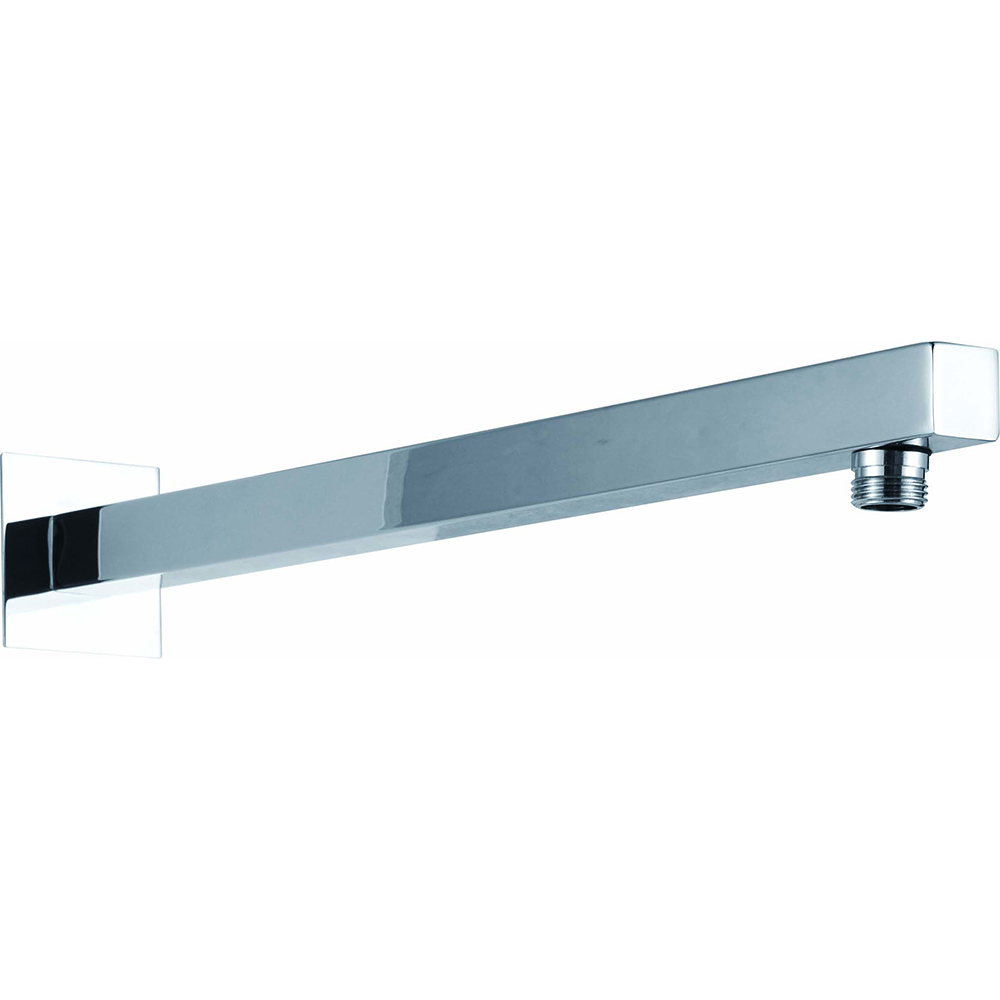 Wall-mounted Chrome Long and Straight Shower Extension Arm for Shower Sets