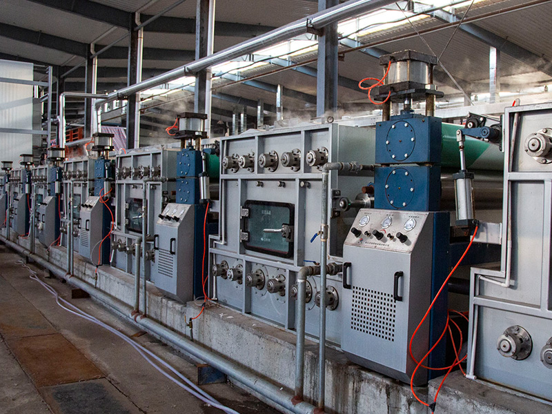 Dyeing production line