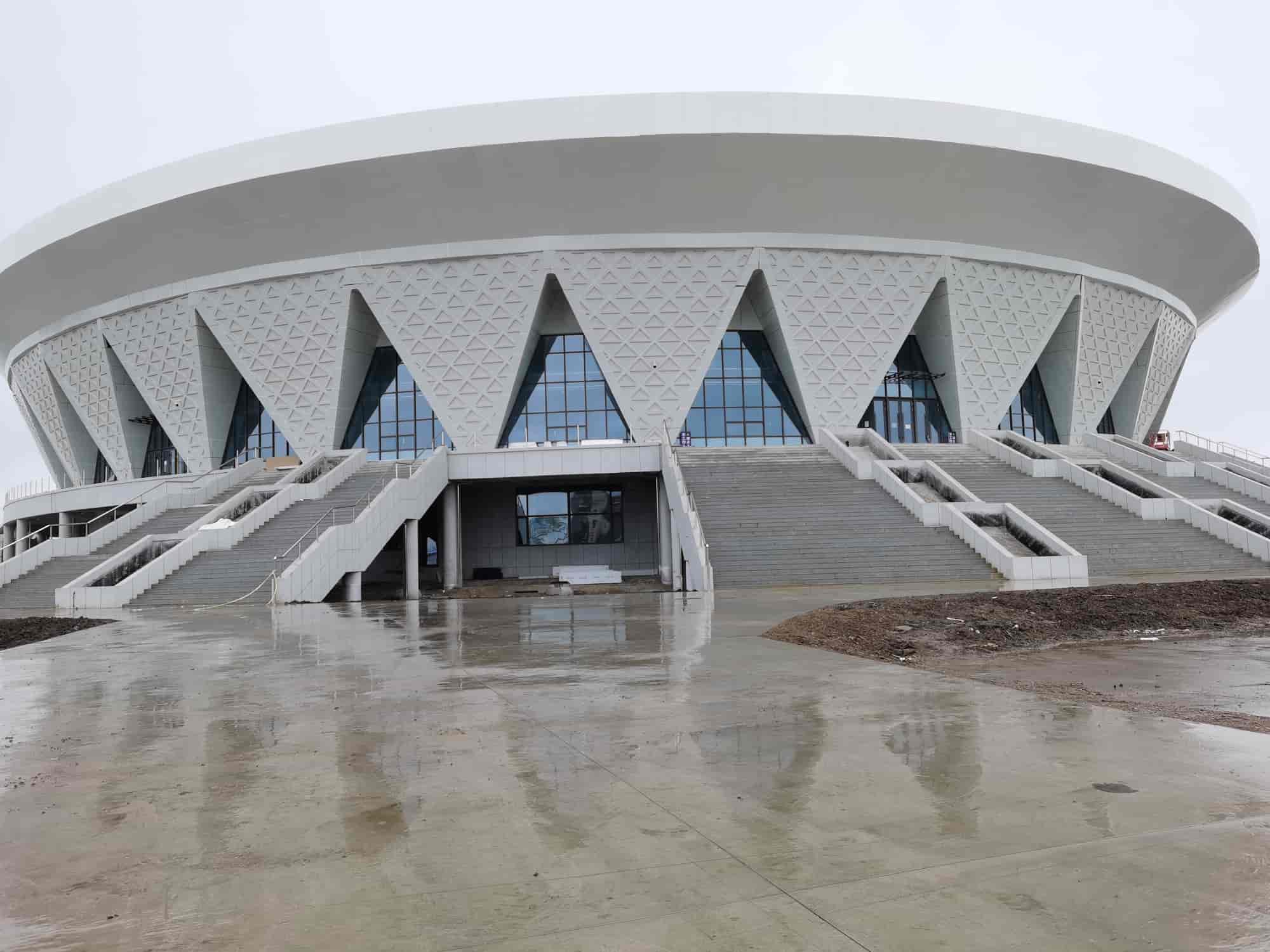 内蒙古牙克石 体育馆 