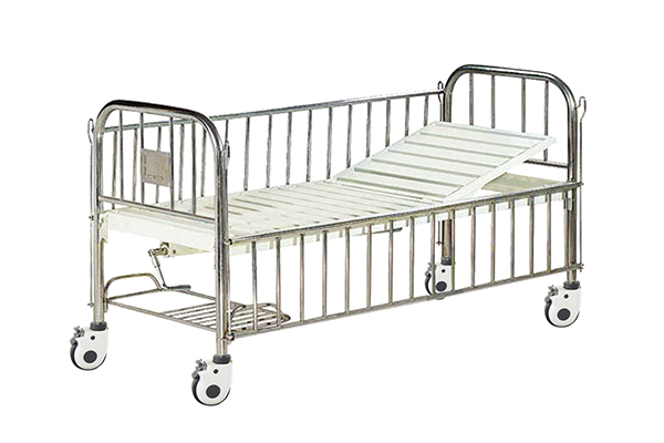 A-19 不锈钢床头护栏单摇儿童床