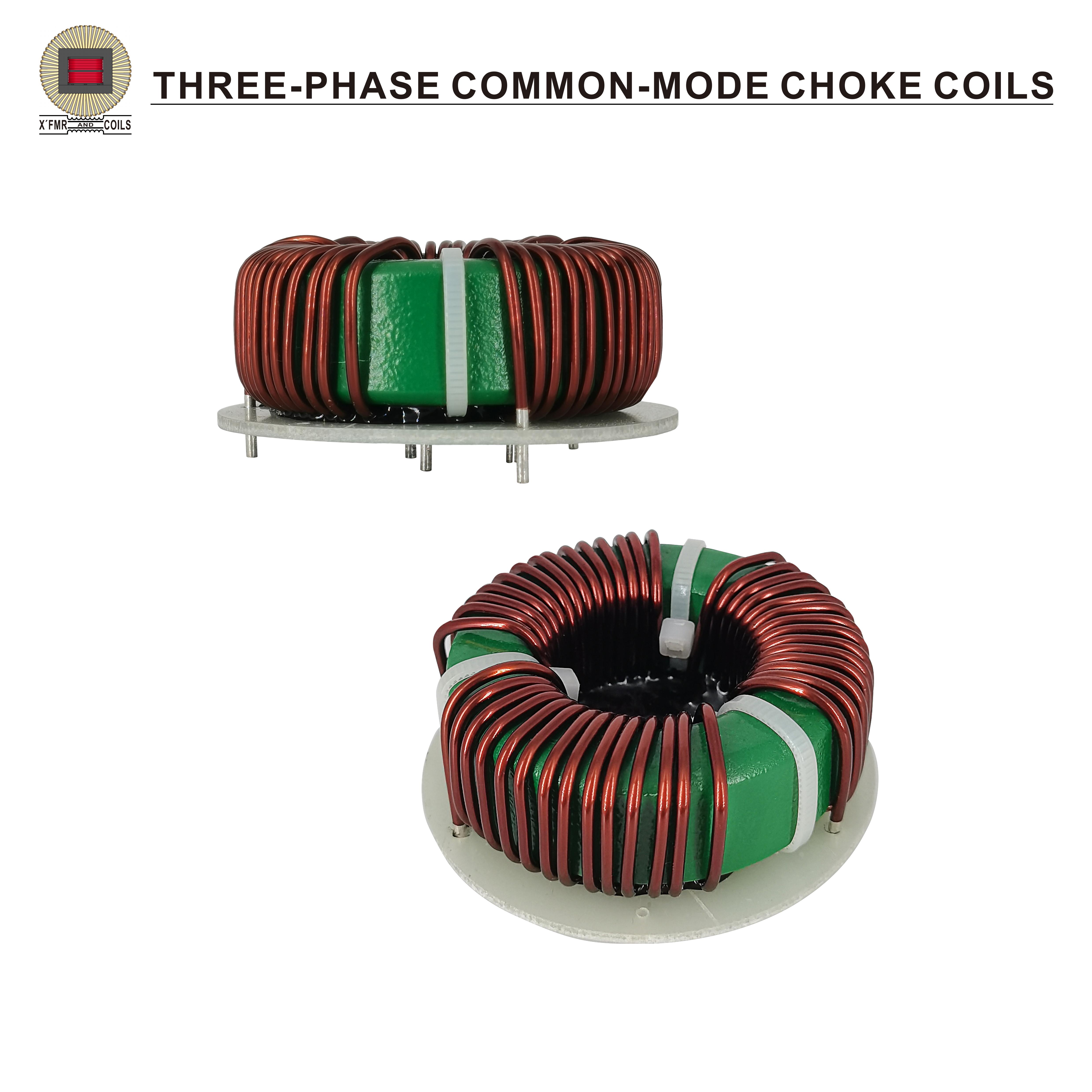 Three Phase Common-Mode Choke Coils TPCMC-01 Series