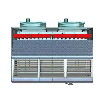 Countercurrent cooling tower