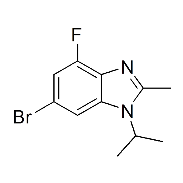 (6-Bromo-4-fluoro-1-isopropyl-2-methyl- 1H-benzo[d]imidazole)