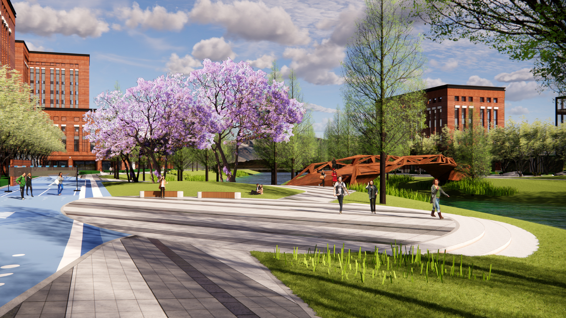 北碚科学城产业园区景观概念设计12