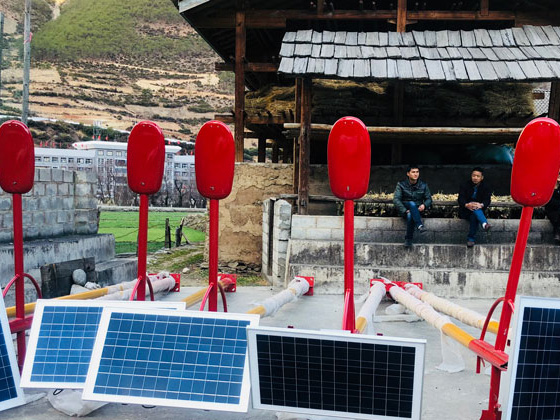 Solar Street Light construction project of Deqin County, Yunnan Province