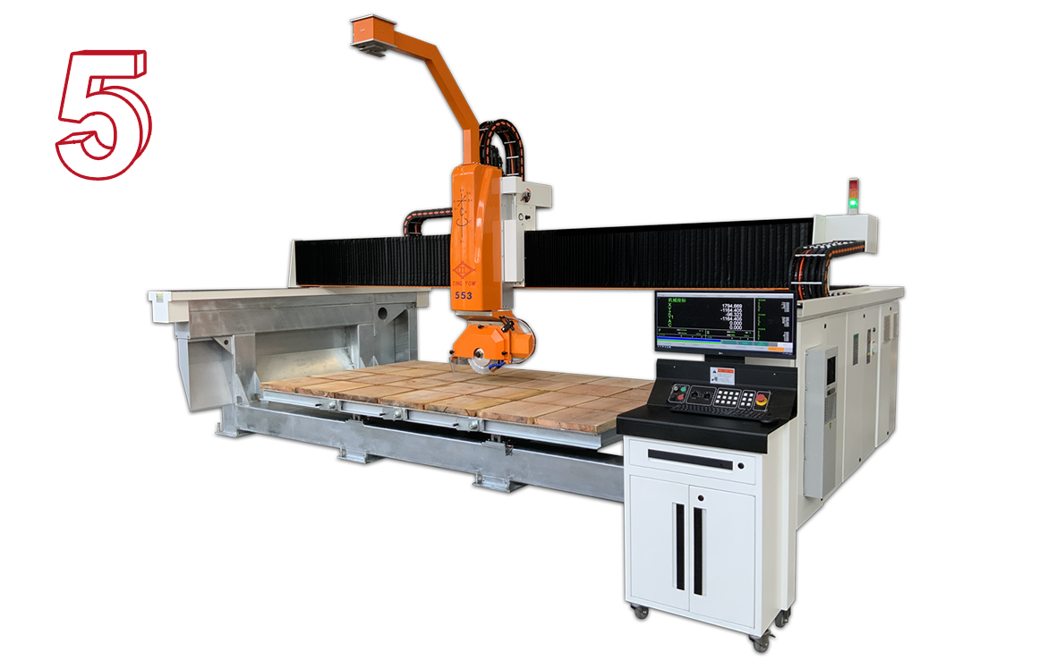 High Configuration  Integrated Sawing  Machine (553 CNC 5 Axis)