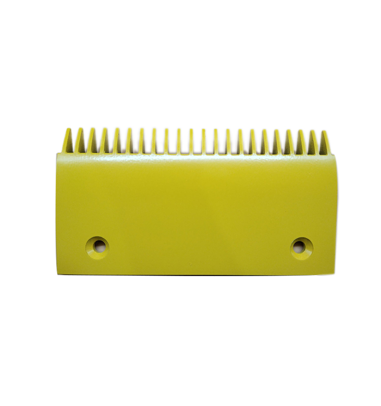 Escalator Comb Plate Center OEM SMR313609 22Teeth Paint Yellow Color