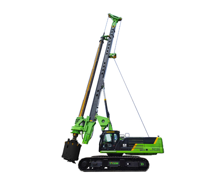 KR360C Hydraulic Piling Rig with CAT Chassis