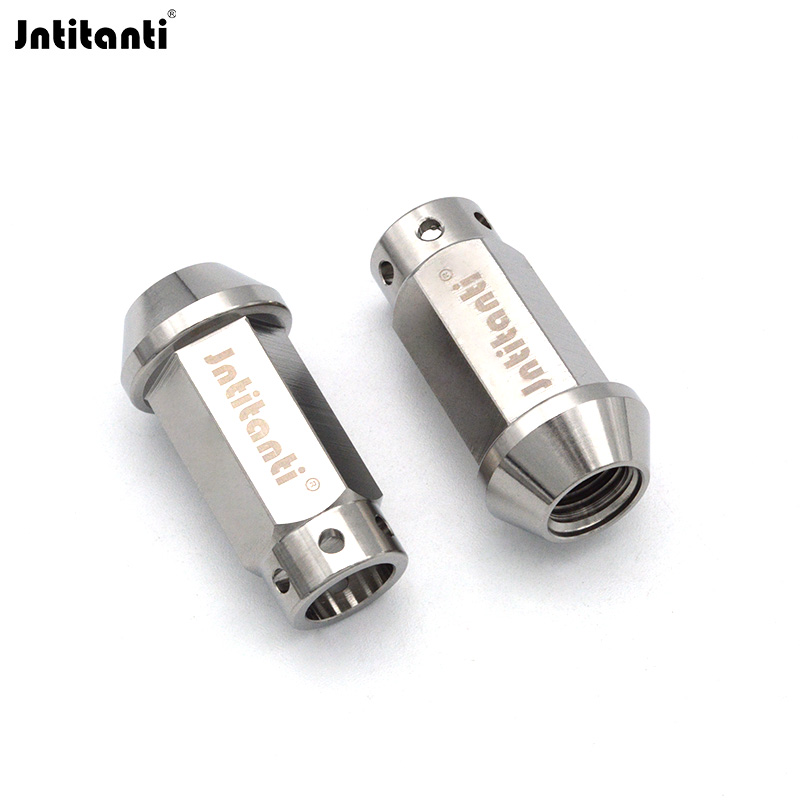 Jntitanti钛合金汽车轮毂轮帽螺母凹槽闭口6孔M14*1.5