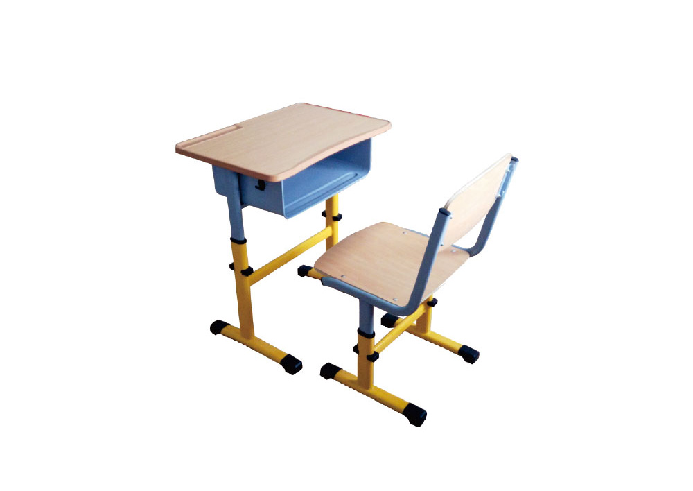 YDK-3-1型可升降单人课桌椅