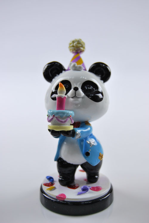 Panda Birthday Figure