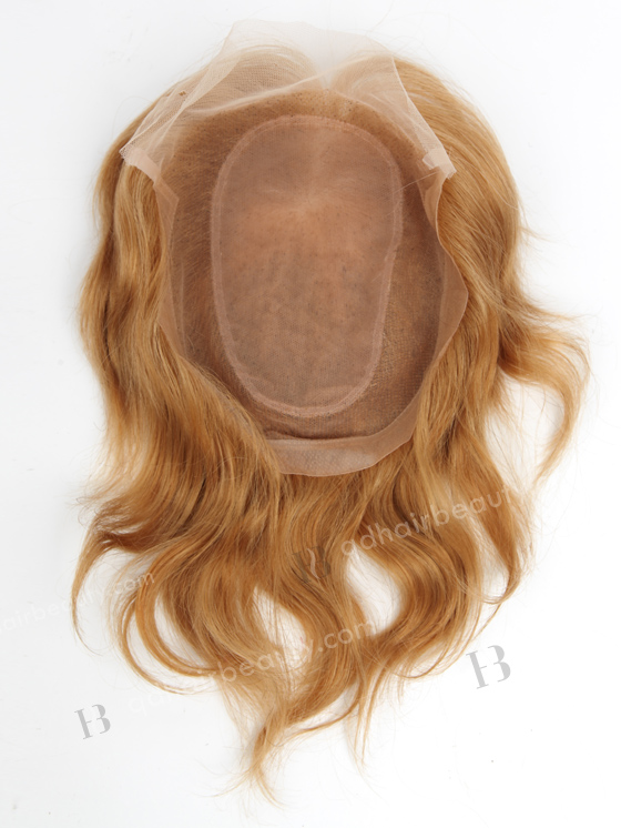 Custom Size European Virgin Hair 6" Color 18# Silk Top Hair WR-TC-055