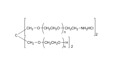 4arm PEG, 2arm-Hydroxyl, 2arm-Amine (pentaerythritol), HCl Salt