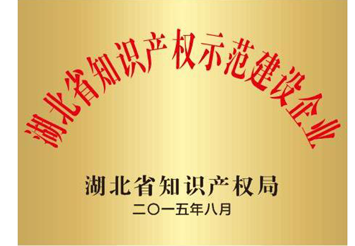 湖北省知识产权示范建设企业