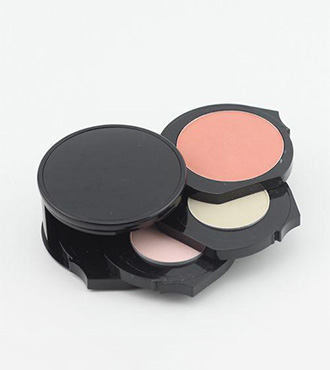 EYE SHADOW, BLUSH, HIGHLIGHTER AND PRESSED POWDER COMPACT