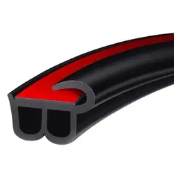 Waterproof and dustproof self-adhesive B/D/P/Z type EPDM rubber sealing strip Automobile/truck rubber strip