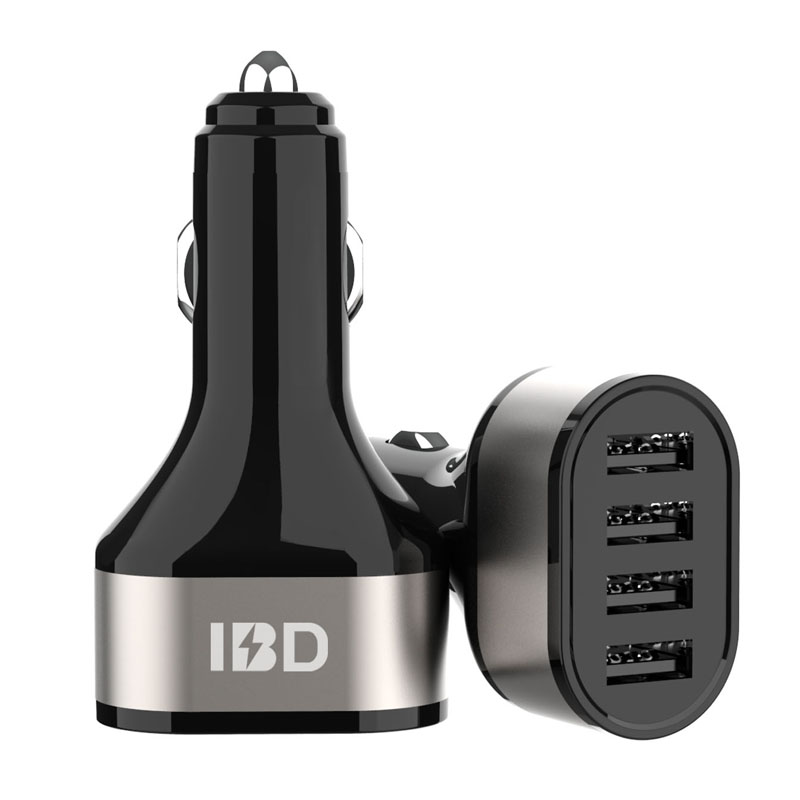 IBD309 48W 4 Ports Car Charger For Mobile Phone.
