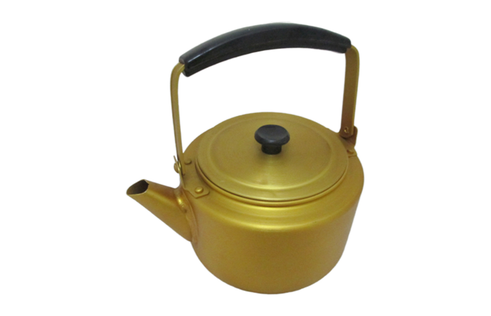 Yellow aluminum kettle-1