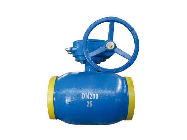 供热蜗轮浮动全焊接球阀 Q361F(H)-25 DN125-600